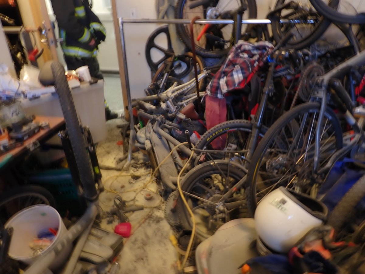 VanFireRescue's tweet image. Modifying any battery device creates a significant fire hazard. This e-scooter was modified inside an SRO along with numerous others and caught fire this morning. This creates a significant risk to vulnerable populations and needed housing.