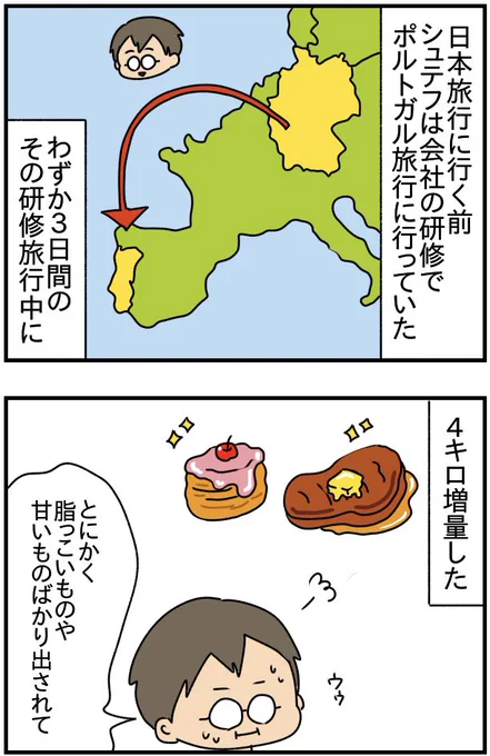 ドイツ人がポルトガルへ行った時と日本へ行った時のそれぞれの体の変化

#漫画がよめるハッシュタグ 
#漫画の読めるハッシュタグ 
#漫画が読めるハッシュタグ 