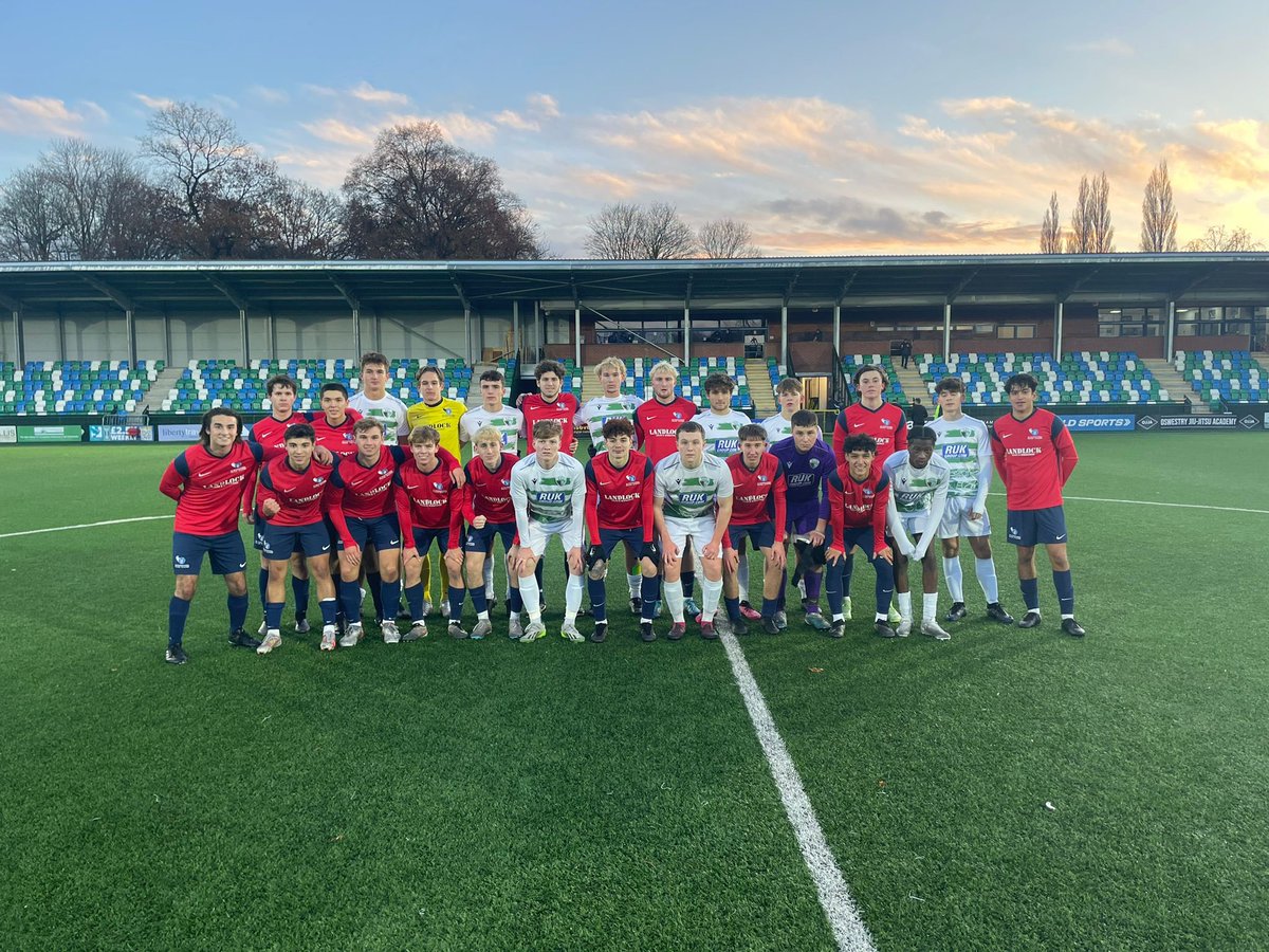 i2iSoccerAcad's tweet photo. 🤝 We would like to say a huge thank you to @TheNewSaintsFC for having us down today. 

A fantastic experience for our first year student athletes in what was an excellent game. 

Great work boys! 🙏

#OneBigFamily https://t.co/4MxmJ8Qoz0