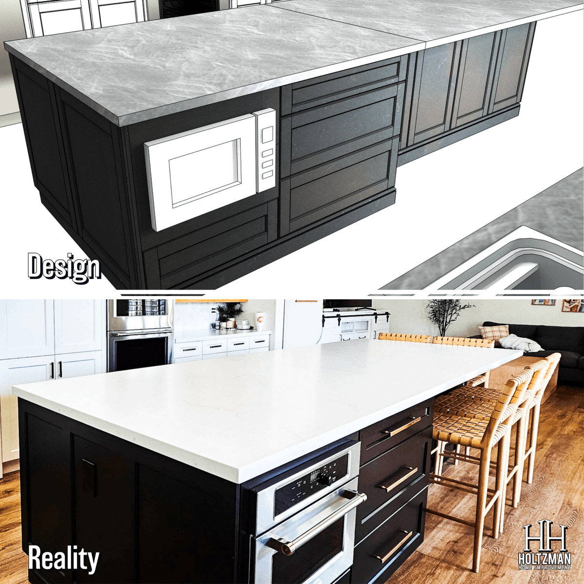 HomeHoltzman's tweet photo. Custom cabinets are worth the cost if you have a good budget and want something unique that perfectly complements your home.

#homeremodeling #homeconstruction #homeinspo #homerenovation #kitchenremodel #kitchenrenovation #kitchen #kitchendesign #interiordesign #beforeandafter https://t.co/iFV5xFdJsG