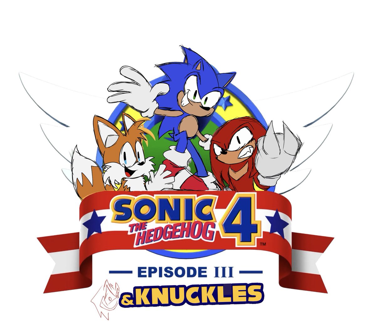 Damn we even got Episode 3!! & Knuckles
#sonicfanart #SonicTheHedegehog #TailsTheFox #Knuckles #Sonic3 #andKnuckles