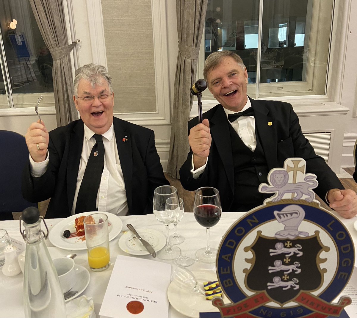 erolmark's tweet photo. A wonderful evening at Beadon Lodge’s 170th anniversary at FMH where we witnessed a Raising. Much heart felt thanks to the secretary, Chad Lilley in his hard work and diligence in organising the meeting and awesome festive board at the Grand Connaught Rooms. https://t.co/Dcbt43Nxoo