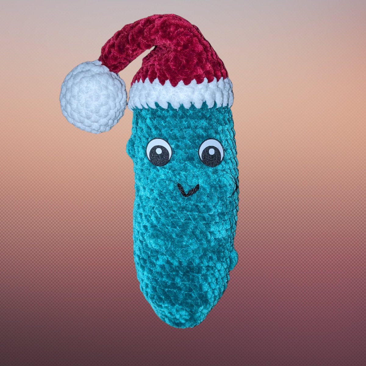 MandaPandaCraft's tweet photo. Ever seen a Christmas Pickle in your tree? How about under the tree? Find yours on my website or Etsy this Friday, Dec 1st!

Pattern and Eyes by CrochetingWithHudson
Yarn by Premier Yarns

#christmas #holiday #pickle #christmaspickle #crochet https://t.co/p6uPMPtw6U
