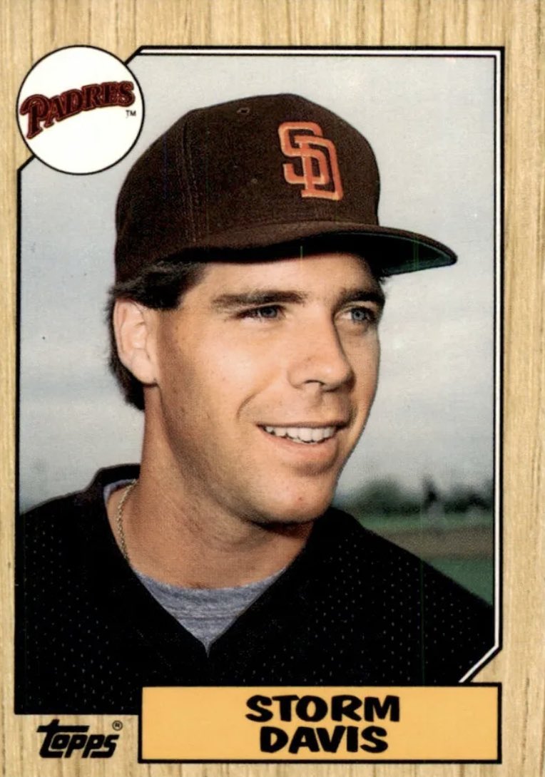 MyCardCollecti1's tweet photo. Storm Davis @Topps #26T 1987
113 W
4.02 ERA
1,048 K
11 Saves 
2× World Series Champ 1983, 1989
@Orioles @Padres @Athletics @Royals @tigers @MLB 
1983: World Series Game 4 W
1989: 19 W https://t.co/u8n3tn60w7