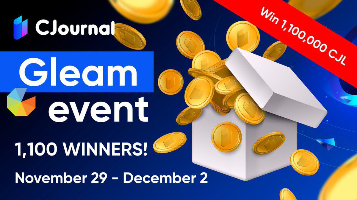 Giahung1994's tweet photo. New Airdrops : Cjournal
🏷 Reward : Pools 1.100.000 $CJL For 1,100 Random Winners
🪂 Register : https://t.co/FZQUWr3FzK
➖ Join Telegram
➖ Follow Twitter &amp; Retweet
➖ Complete Another Task
➖ Submit BSC Address
➖ Done

📌 https://t.co/GFTC1IgCSi
