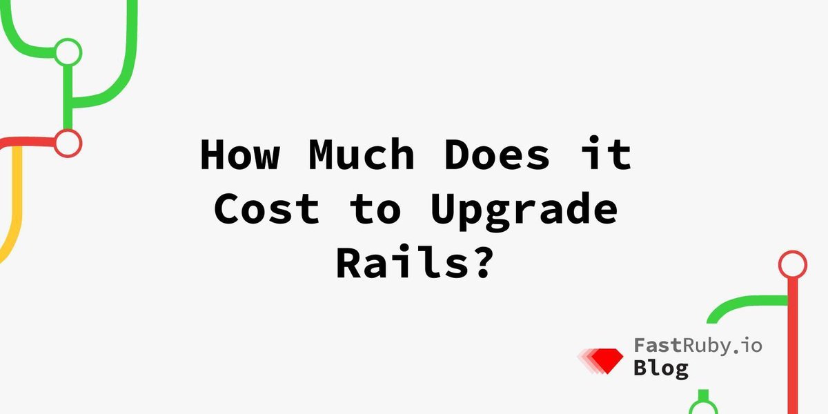 fastrubyio's tweet image. Did you know that upgrading #Rails doesn&apos;t have to break the bank? 💰💻 

Check out this insightful article on the cost of #RailsUpgrades and how you can save money while improving your app&apos;s performance.

go.fastruby.io/4e7 #RailsUpgrade #Services