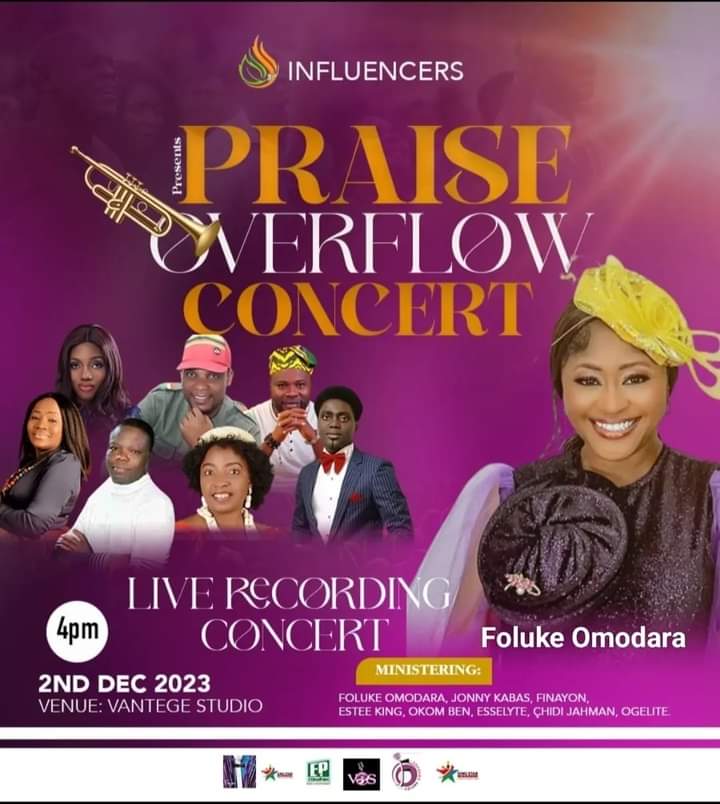 folukeomodara's tweet photo. Nothing will stop your praise this season in JESUS Name.

Join us at the LIVE Recording Praise overflow concert

Sat Dec. 2nd is the day. It promises to be glorious.
#praiseoverflowconcert #liverecording #vintagestudio #theinfluencers #jesusisthewaythetruthandthelife #hallelujah https://t.co/1rwPE3jZ84