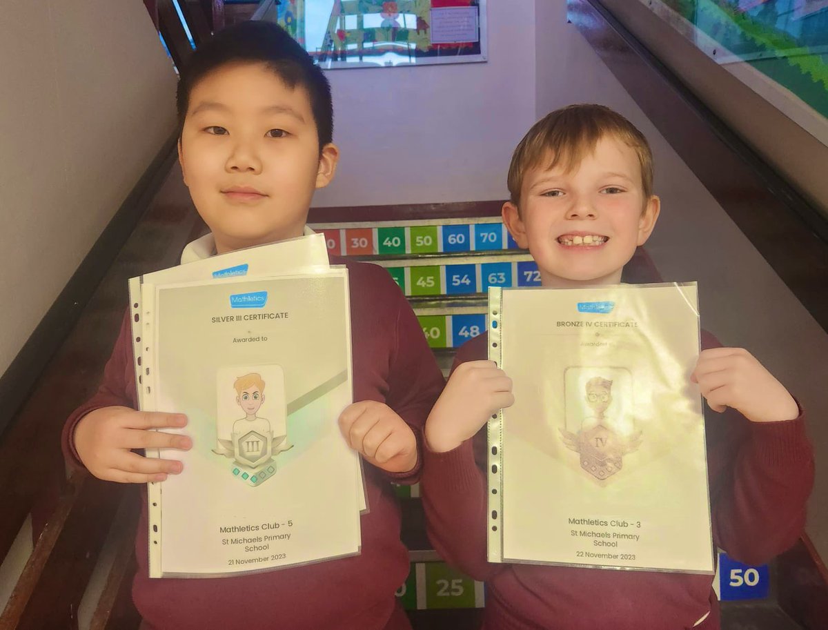 Congratulations to these pupils for their efforts on Mathletics.➕🌟🧮@AnneKennedyArm1 @mathletics3pl @seadeaners