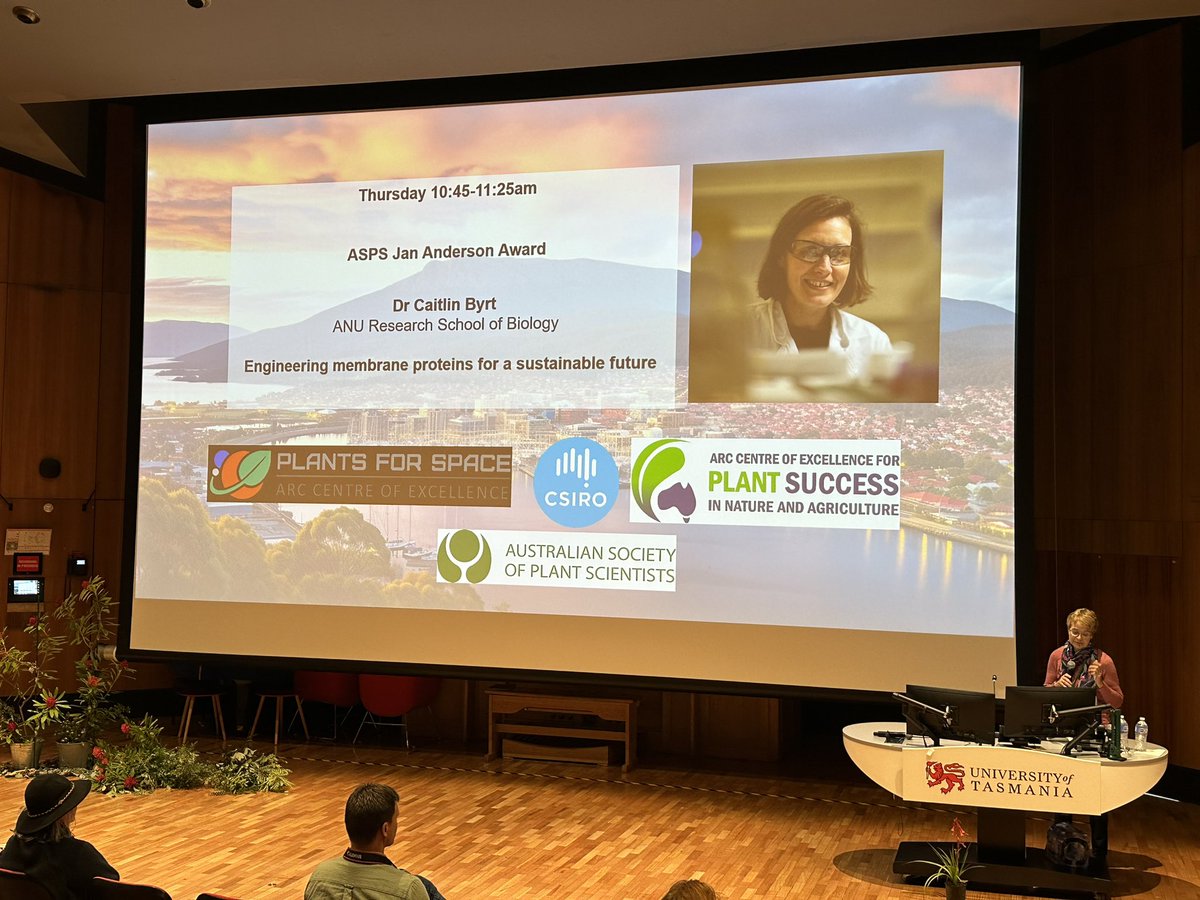 Matthew Gilliham (@ionplants) on Twitter photo #ASPS2023 Jan Anderson Award talk by <a href="/BotanicGeek/">Caitlin Byrt</a> - first ever double award winner with <a href="/asps_ozplants/">Australian Society of Plant Scientists</a> <a href="/CoEPlantSuccess/">ARC Centre of Excellence for Plant Success</a> <a href="/plants4space/">@Plants4Space</a> <a href="/CSIRO/">CSIRO</a>
Congratulations Caitlin #ASPS2023 Jan Anderson Award talk by <a href="/BotanicGeek/">Caitlin Byrt</a> - first ever double award winner with <a href="/asps_ozplants/">Australian Society of Plant Scientists</a> <a href="/CoEPlantSuccess/">ARC Centre of Excellence for Plant Success</a> <a href="/plants4space/">@Plants4Space</a> <a href="/CSIRO/">CSIRO</a>
Congratulations Caitlin