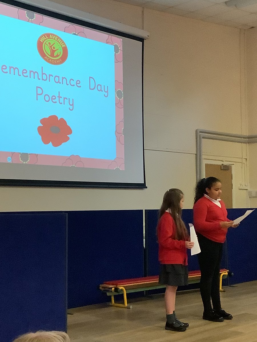 To mark Remembrance Day, we had some beautiful poetry performances from children across KS1 and KS2. Terrific work everyone #remembranceday2023