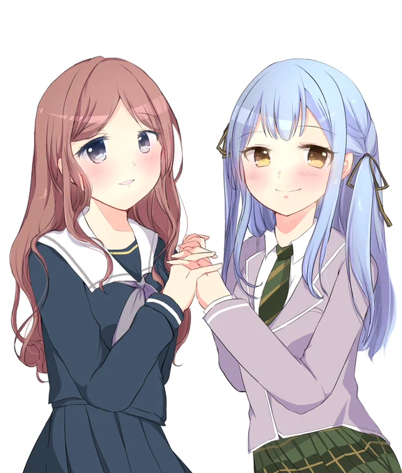 描かせていただきました 祥子ちゃん&そよさん 本編今後どうなっていくのか楽しみ…っ!  #bandoriart