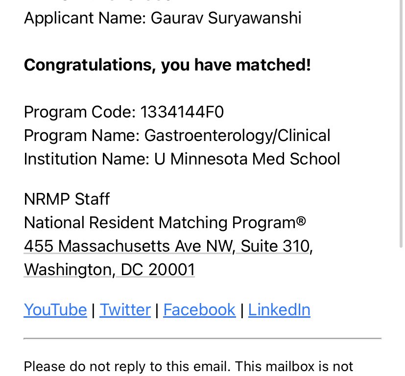 Couldn’t be more excited for next step of the journey!! #GIFellowship #Match2024