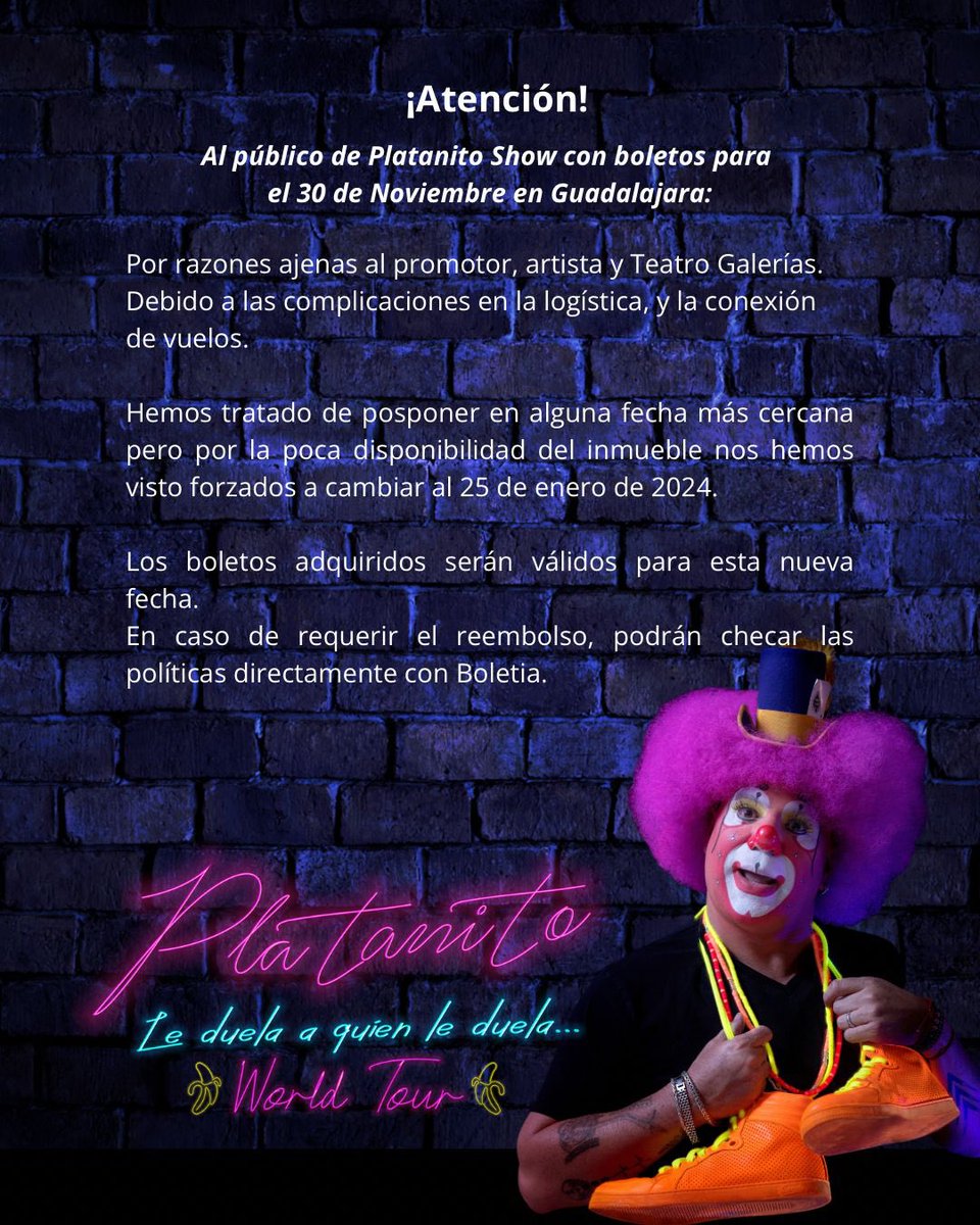 📣¡Atención Guadalajara!