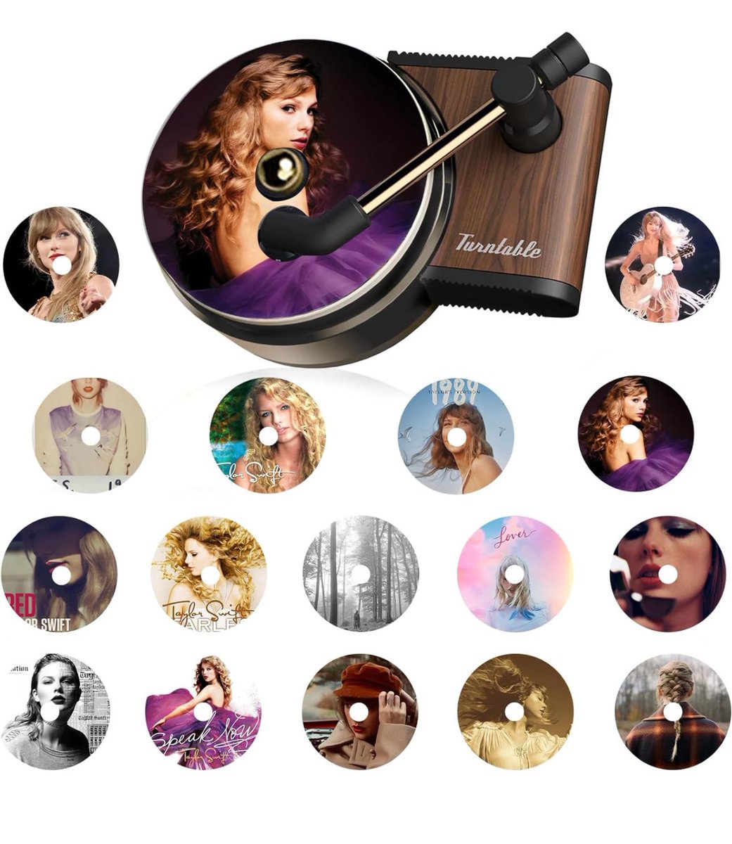 smonahan86's tweet photo. Merry Swiftmas #Swifties! I have ANOTHER Christmas #Giveaway for you!
I had originally planned on some official merch with this one but we know All Too Well that lately the bots and resellers have gotten the best of our girls site. So I decided to give my money to our friends over at Etsy instead of reseller sites. 

♥️This swiftmas giveaway certainly won’t give you any Silent Nights as it includes Standard Red TV vinyl, Red TV CD, TS Holiday Collection CD, a 12 inch gorgeous slip mat, and (my personal fav) the mini TS turntable car air fresheners. Details below on how to enter and possibly be The Lucky One 😉

🎄RT and Follow to Enter
🎄Draw will be 12/25
🎄US and International

🫶🏻 Sam