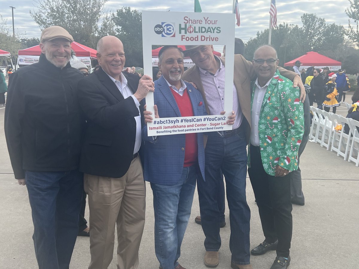 Special thanks to the Ismaili Center for coordinating a successful food drive benefiting FBISD Shared Dreams! Student performances, volunteers, supportive elected officials and more. What a positive representation of giving in our community! FBISD cares! Proud Supt!