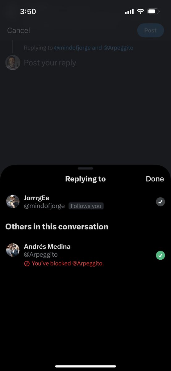 kovzi_'s tweet photo. @mindofjorge @Arpeggito Hace años lo tengo block, soy más feliz así 😎 https://t.co/Isjd7U9Fn8