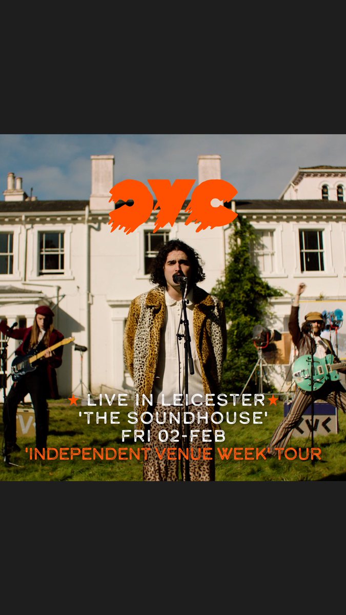 The wonderful @CVCband_ join us at @The_Sound_House for @IVW_UK on 2nd Feb 24. link.dice.fm/c3235c917af6