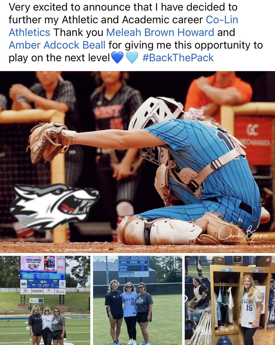 s_arahlawrence's tweet photo. @CoLinSoftball  @CoachMeleah @coachbeall07 @FuryWeeks https://t.co/CzilnHkaPF