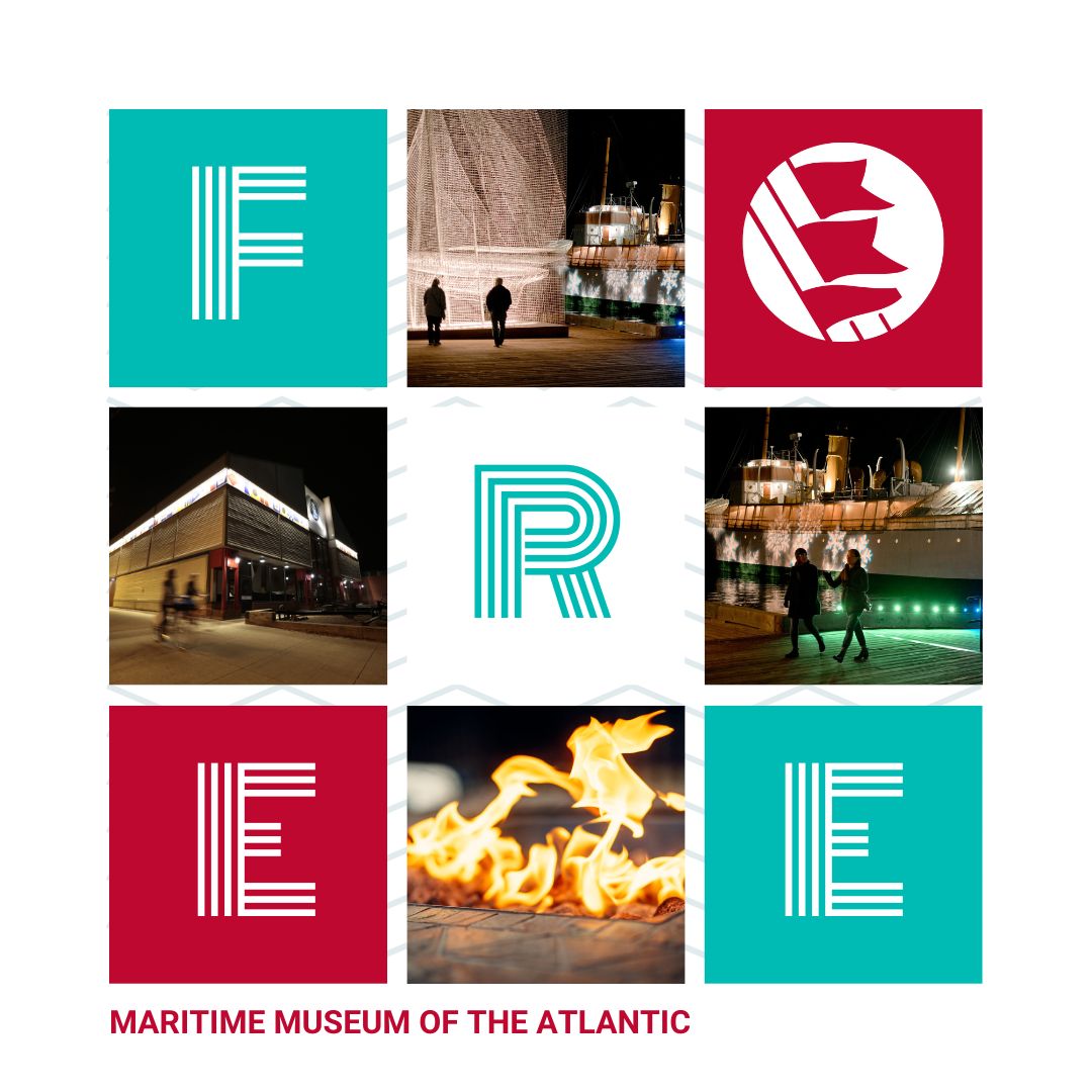 Weekends in #2023 are #Free admission. For @Evergreenfestns make tiny crafts on Sat. &amp; Sun.! #Merry #CraftMaking #Festive #family
maritimemuseum.novascotia.ca/event/make-hol…
Image: CSS Acadia and MMA images, FREE and MMA logo in green &amp; red. (Photos: Corey Isenor and Will Film Inc.)