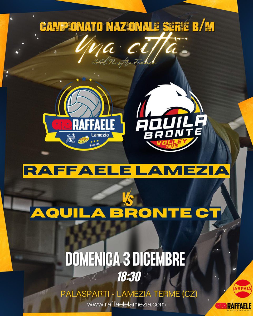 Raffaelevolley's tweet photo. VI ASPETTIAMO 💛💙💛💙 https://t.co/zzsjqwftOv