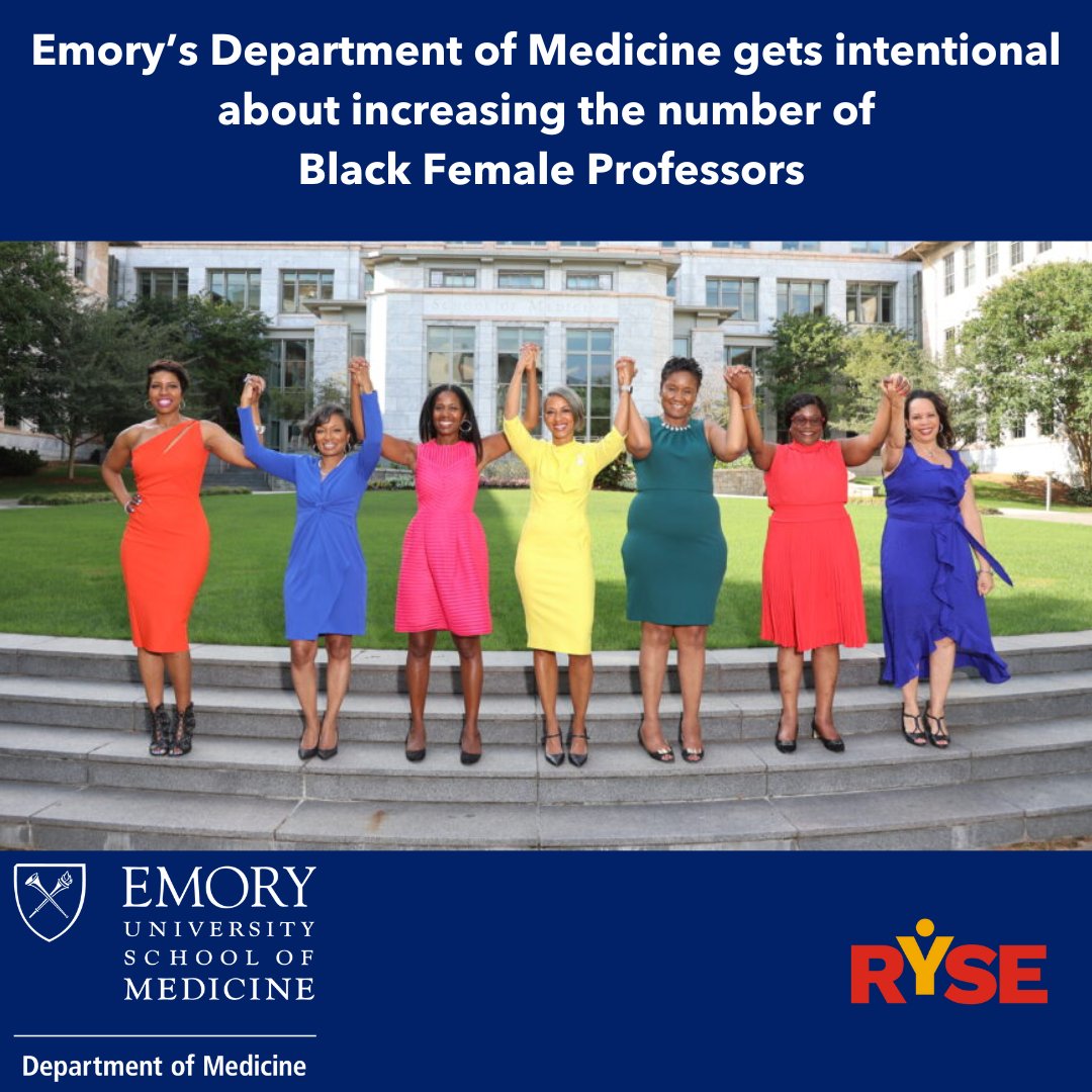 Check out this article on How Emory is increasing the number of Black female professors! bit.ly/47Z1u45