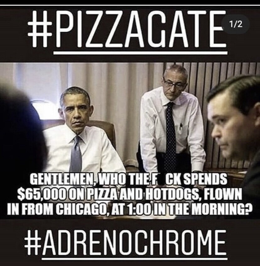 Gitmo99's tweet image. Obama, Podesta and all pedos involved in #pizzagate need to face a trial. 
#HIAW