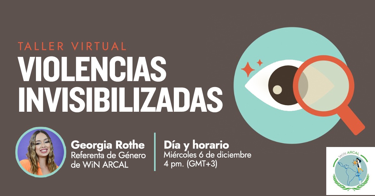 Te invitamos a un taller virtual, organizado por WiN ARCAL, sobre "Violencias invisibilizadas en el sector nuclear", a cargo de Georgia Rothe, referenta de Género de esta red regional.

🗓️ Miércoles 6/dic
⏰ 16:00 hrs (hora 🇦🇷)

Inscripciones 👉 bit.ly/3RjK1Oi
