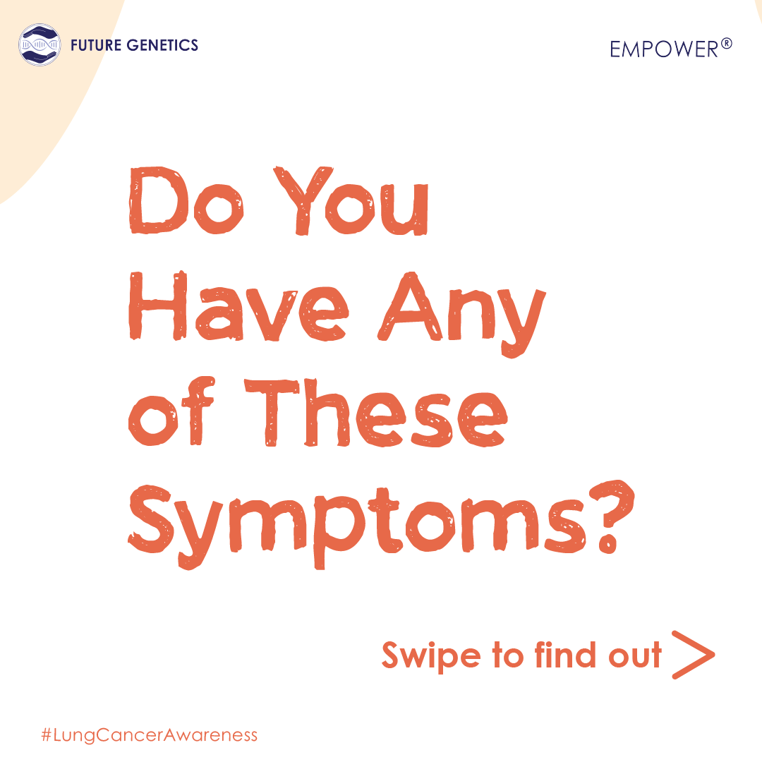 Future_Genetics's tweet photo. Pt1: Being aware of the signs and symptoms of Lung Cancer is crucial because the quicker we catch it, the better your chances of recovery ❤️‍🩹
Keep an eye out for our next post on symptoms you should be looking out for! https://t.co/v5zFr0JfTv