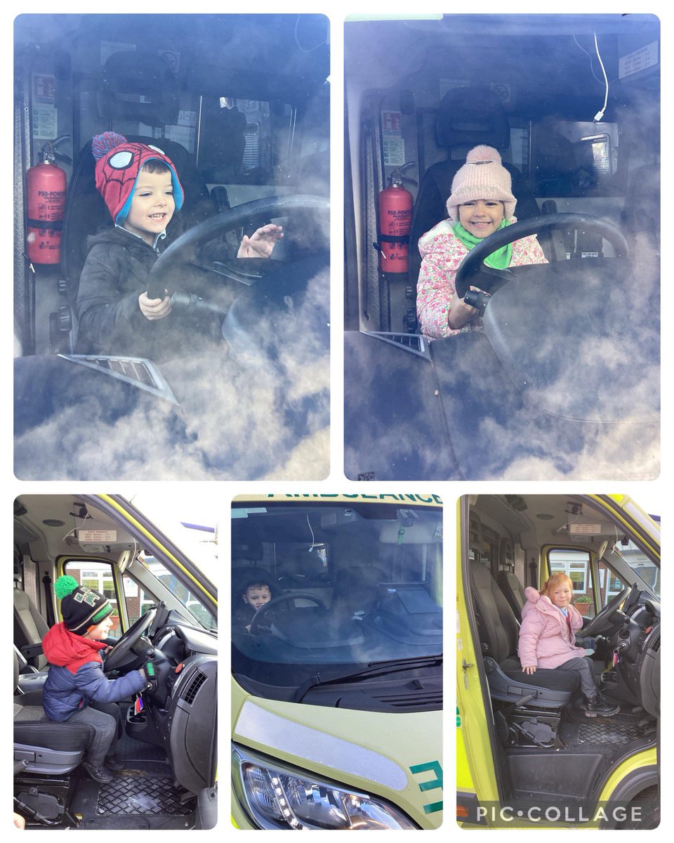 @EYFSchurch_prim (@eyfschurch) on Twitter photo EYFS have had the most incredible visit from the ambulance service today. Sounding the horn and siren, learning about inside the ambulance, the role of a paramedic and some first aid too. Cannot thank the three paramedics enough- they were amazing! <a href="/church_prim/">Academy St James</a> <a href="/50TTDBradford/">50 Things Bradford</a> EYFS have had the most incredible visit from the ambulance service today. Sounding the horn and siren, learning about inside the ambulance, the role of a paramedic and some first aid too. Cannot thank the three paramedics enough- they were amazing! <a href="/church_prim/">Academy St James</a> <a href="/50TTDBradford/">50 Things Bradford</a>
