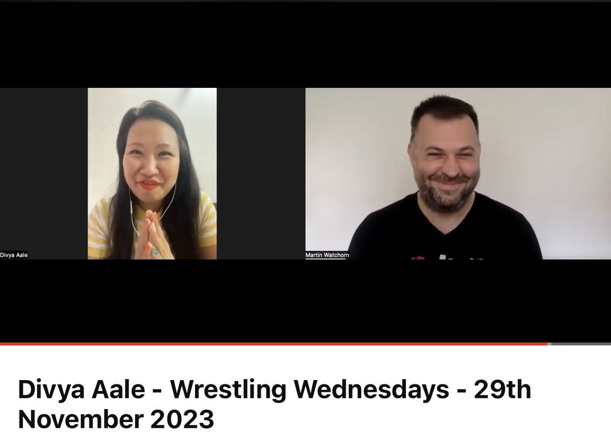 TIWFILM's tweet photo. “I want to wrestler her.. I’ve grown watching her matches” @divya_aale shares why facing @trishstratuscom in India is her dream match. 

4x Divas CWE Champion Divya discusses how influential @greatkhali has been on her career. 

https://t.co/1iMEy2Eul3

#WrestlingWednesdays https://t.co/cTFQSGVJig