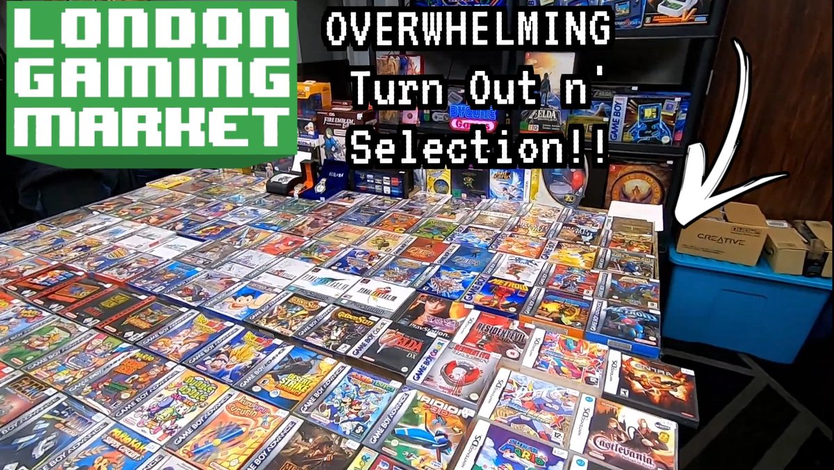 EdHunts101's tweet photo. The most insanely busy London Gaming Market to date, with some amazing deals! Link below! @Sir_eeee @1UpRetroGaming
.
https://t.co/fjvcQOlE0d
.
#RETROGAMING #retrogames #londongamingmarket #lgm #lgm2023 #replayevents #videogamehunt #edhunts https://t.co/e9PHBsO5Sx