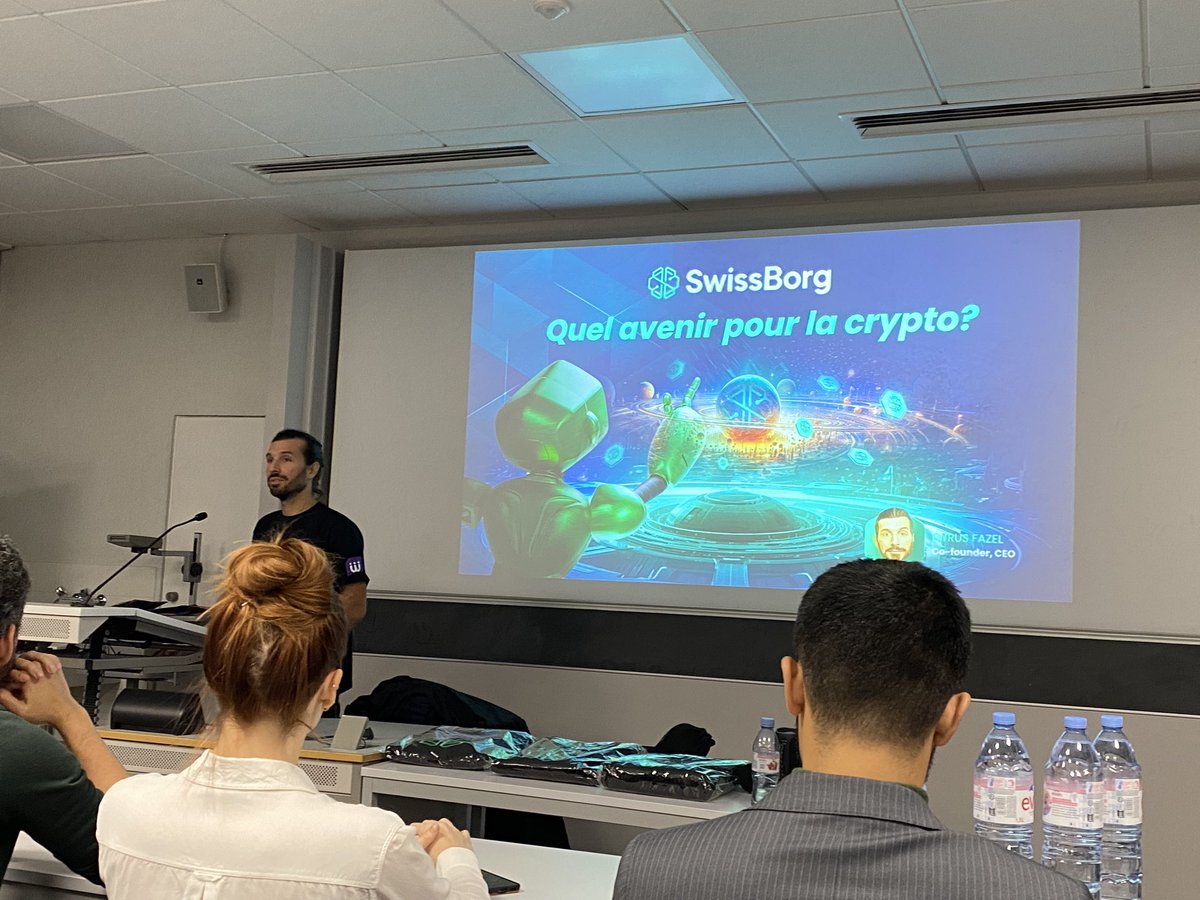 darito83nft's tweet photo. Thanks @swissborg and @Cyrus_Fazel  for this event in Geneva 🔥
#WEARESWISSBORG https://t.co/KeDmvDoHLN