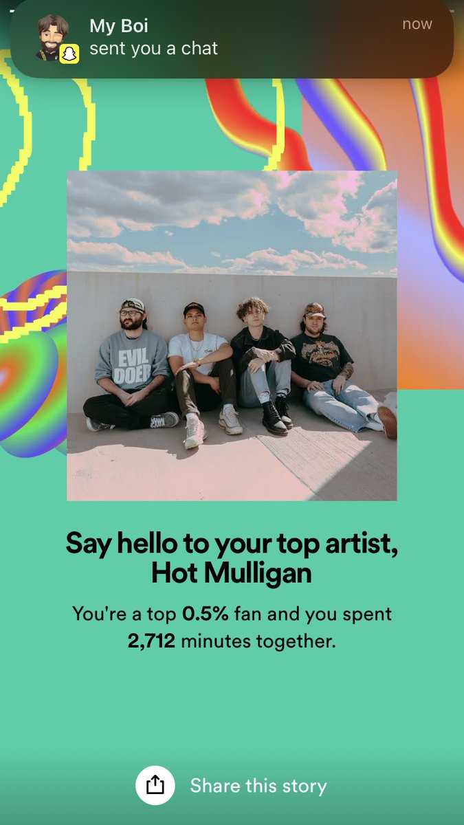 Zejash's tweet photo. @HotMulligan got me through this year https://t.co/tPSvJDRjGy