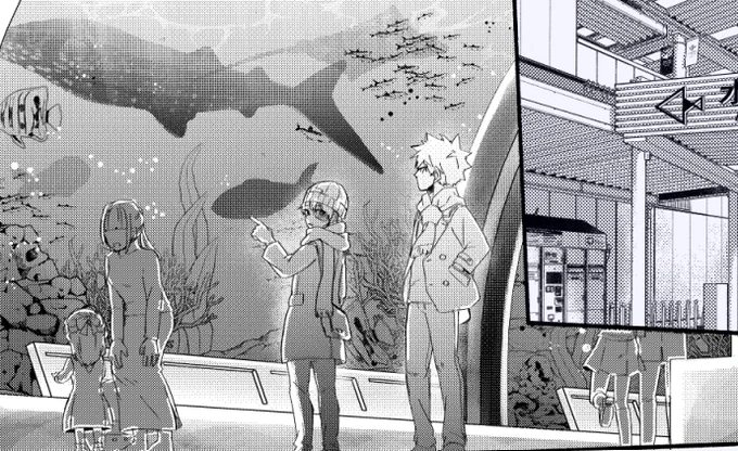 ヒィ…ヒィ…
水族館デートとかする💥🍰ちゃん… 