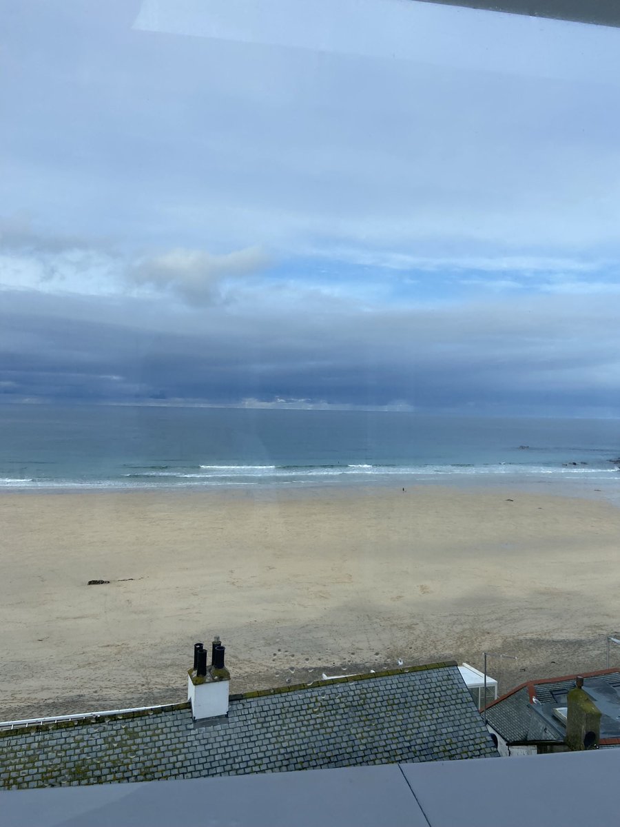 What a view from <a href="/Tate_StIves/">Tate St Ives</a> for <a href="/Hospital_Rooms/">Hospital Rooms</a> creative leadership day! <a href="/CftmhI/">CFTMHInpatients</a> <a href="/longreach_house/">Longreach House</a>