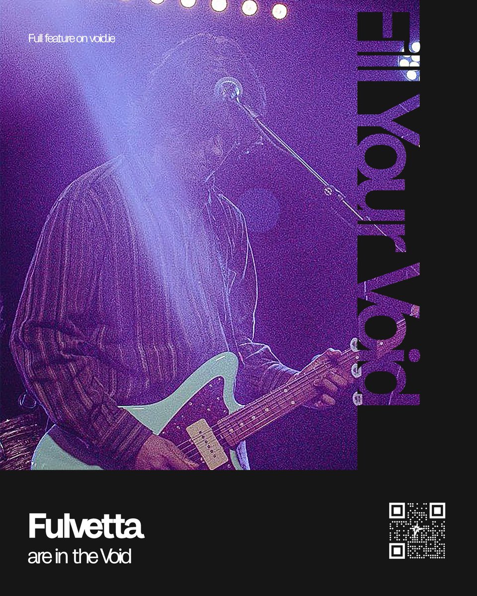 We’re marking this Wednesday with a journey through Fulvetta’s latest 3 minute 45 second shoegaze soundscape. 

Check out the track and see if you agree with our review by heading over to the Void!  @Fulvettaband