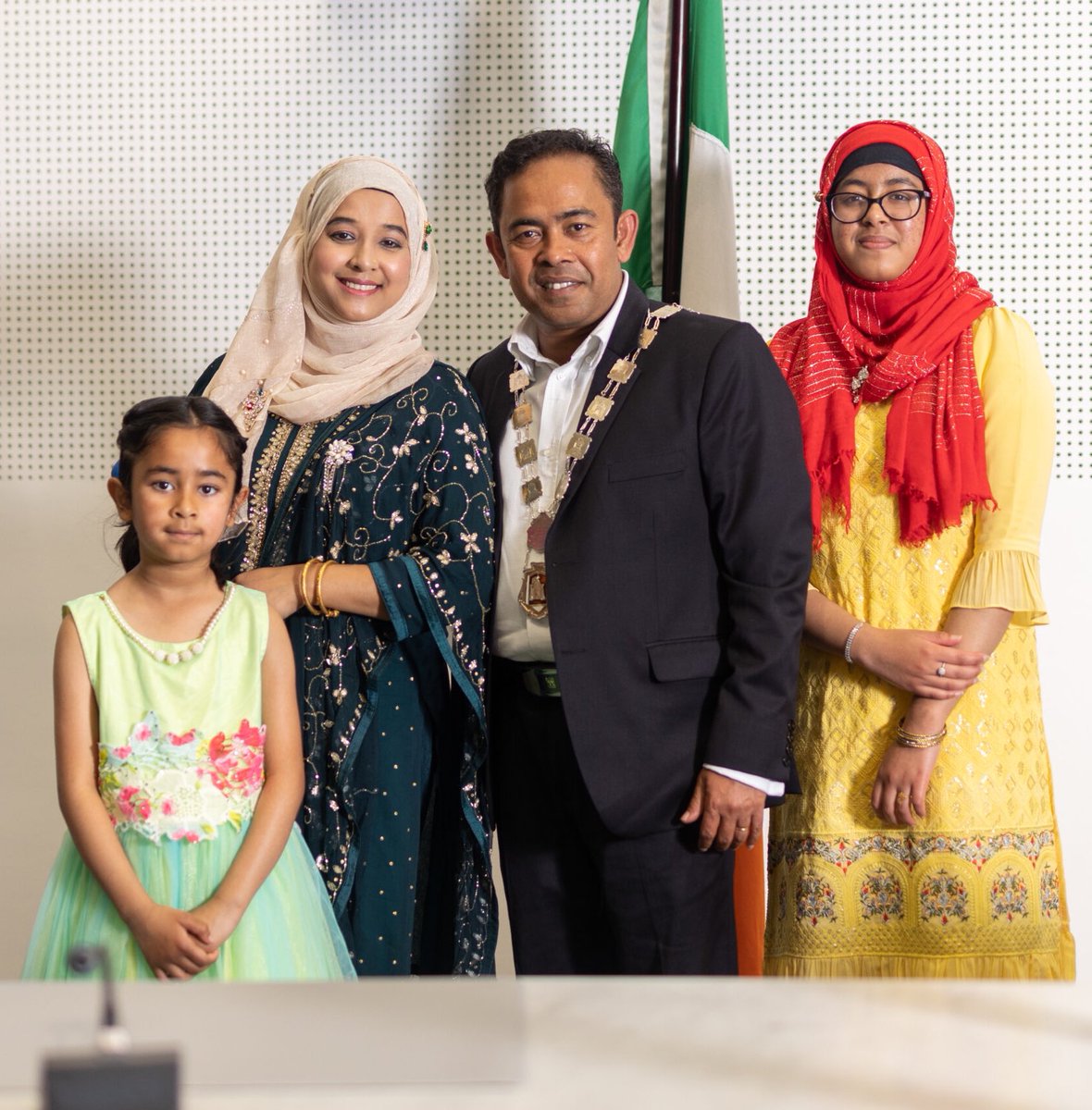 Limerick's Muslim deputy mayor, Azad Talukder, says people taking to the streets after the stabbing of three children in Dublin should be 'hit in the head or beaten to death”.