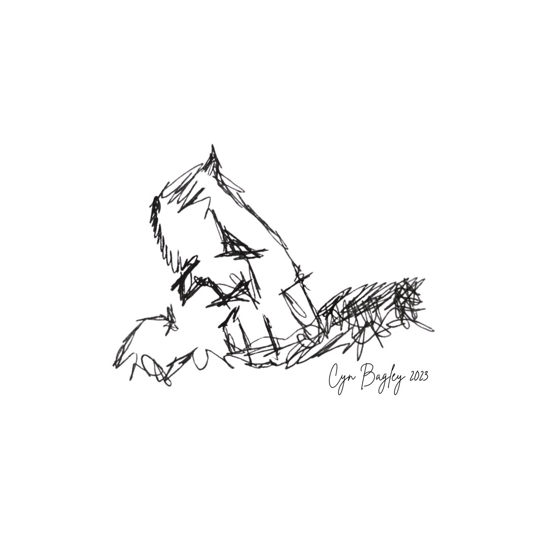 CynsShadowland's tweet image. #Scribbles #cynsscribbles I&apos;m starting to scribble again. I call this &quot;Smell the Flowers.&quot;