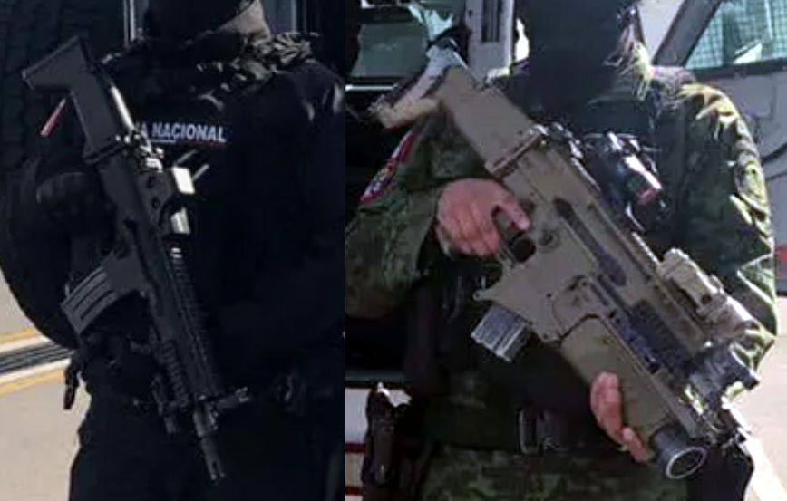 foro_militar's tweet photo. 🚨🚨🚨Nuevo Laredo -Tamaulipas-

Fuerzas especiales del Ejército mexicano luciendo armamento bélico en la captura de El Tartas https://t.co/r8ELezWJCU