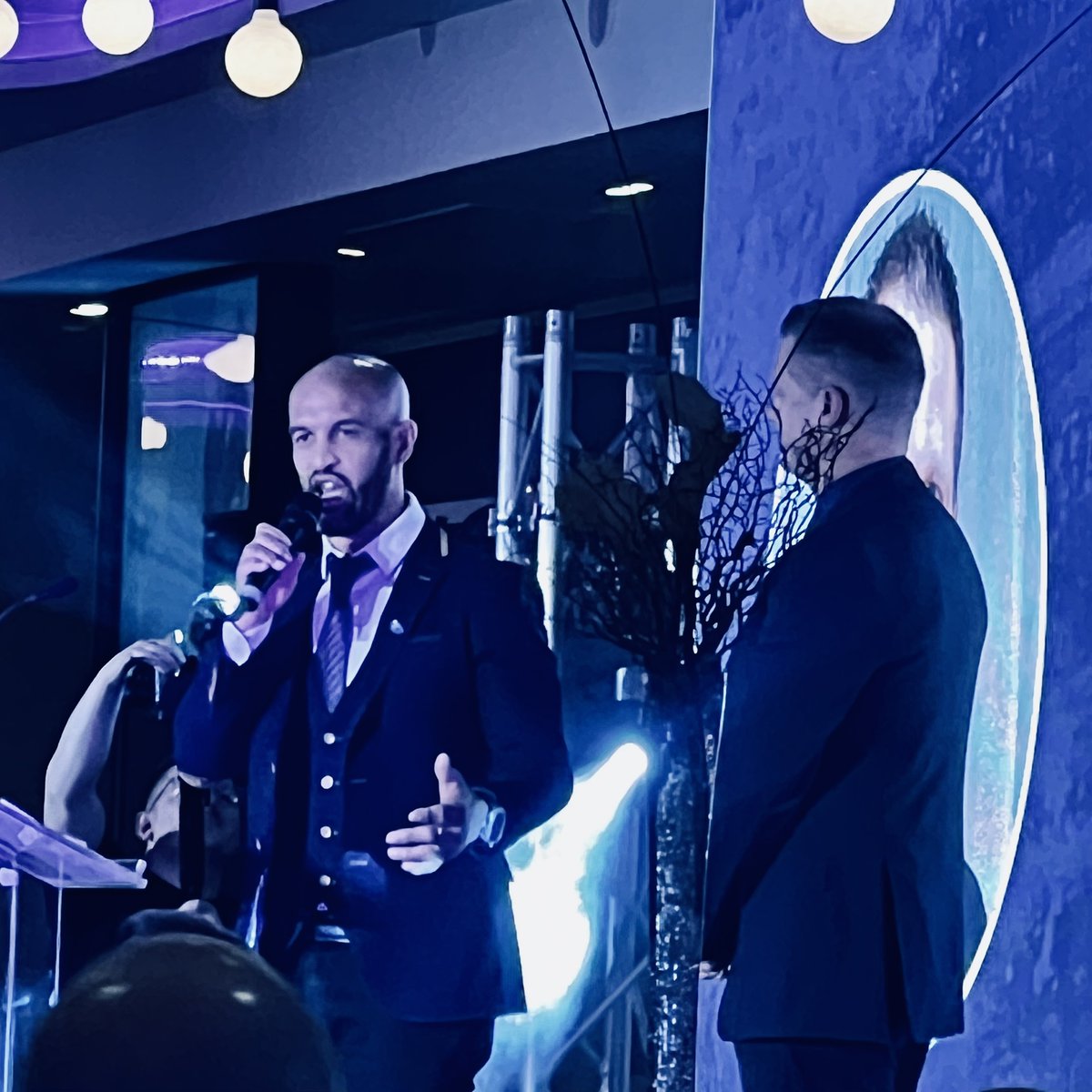 Inspiring speeches from Leeds Rhinos duo, Rob Oates and Jamie Jones-Buchanan 💬

#GMAawards23