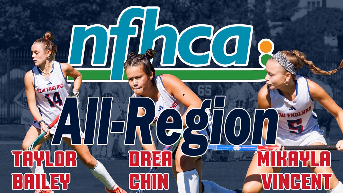 Three Pilgrims Named to 2023 NFHCA Division III All-Region Teams bit.ly/49VHZer <a href="/NEC_FH/">NEC Field Hockey</a> <a href="/NewEngCollege/">New England College</a> <a href="/NFHCA/">NFHCA</a> <a href="/NECAlumni/">NEC Alumni</a> <a href="/NEC__SAAC/">NEC SAAC</a> <a href="/TheGNAC/">Great Northeast Athletic Conference</a>