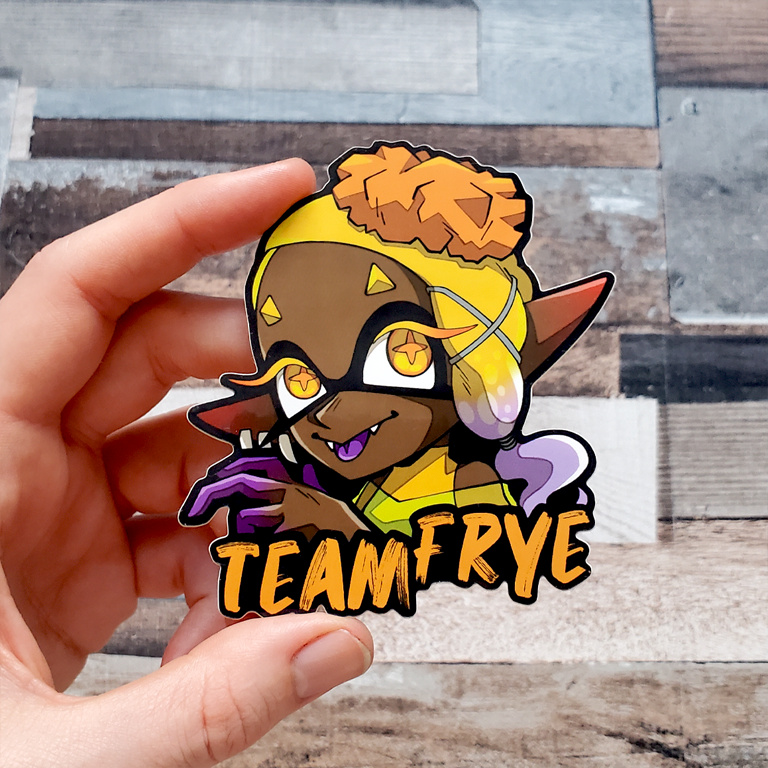 MrEchoAngel's tweet image. I finished these BIG Splatoon stickers last week just in time for Breeze - now I'm home I've finally pictured and listed them on my store! (●´ω｀●)

⭐️ mrechoangel.net