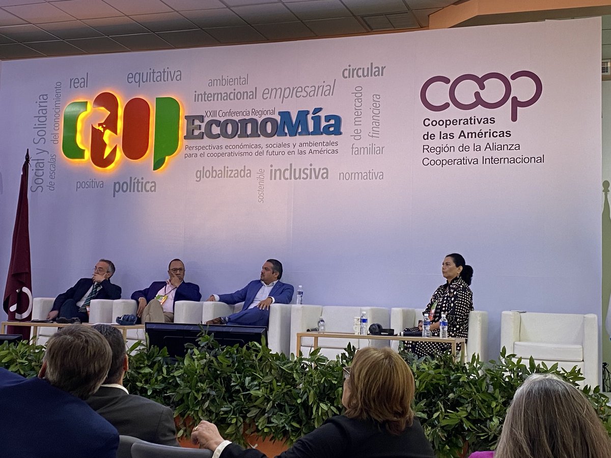 Kudos to Carla Decker. I just watched her compelling remarks on how credit unions are engines of financial inclusion here at the ICA Americas Regional Conference. She is a true co-op leader (and a fantastic director in the NCBA CLUSA Board!) ⁦<a href="/NCBACLUSA/">NCBA CLUSA</a>⁩ #gocoop #EconMia