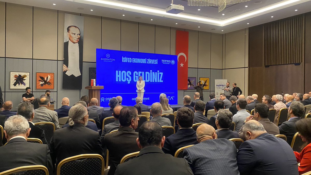 isifed_official's tweet photo. İSİFED Ekonomi Zirvesi

@turkonfed https://t.co/GYbG7Cn1zV