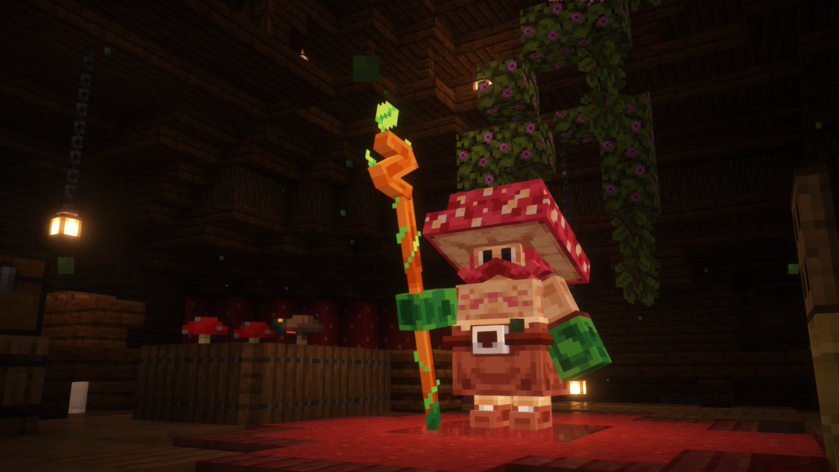 [COMING SOON] 🍄 Meet Fungo. Located in a mushroom house in Wolfhaven, this new NPC gives out tasks that must be completed in a very short amount of time.

⏰ Complete these tasks in time to unlock 15+ new unique items &amp; perks!
#minecraft #manacube