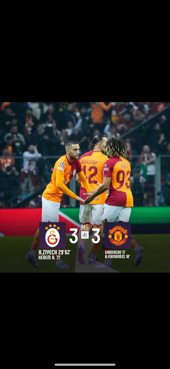 TansuYobas's tweet photo. Gönlümden geçen skor olması da hep biraz şov müneccimiyim neyim 😃😃
Tebrikler 🦁 #GSMUN https://t.co/LEImUBCevR