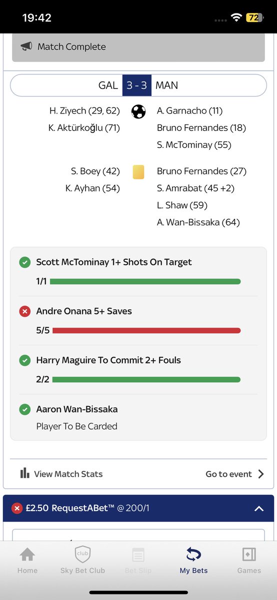 DaveParker3's tweet image. Can somebody at @SkyBet tell me why this hasn’t paid out ?