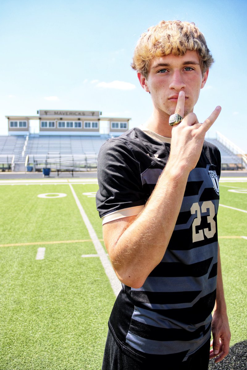 Congratulations to Caden Wait on being named to the Class 5A All State First Team!! #MaizeSouthSoccer