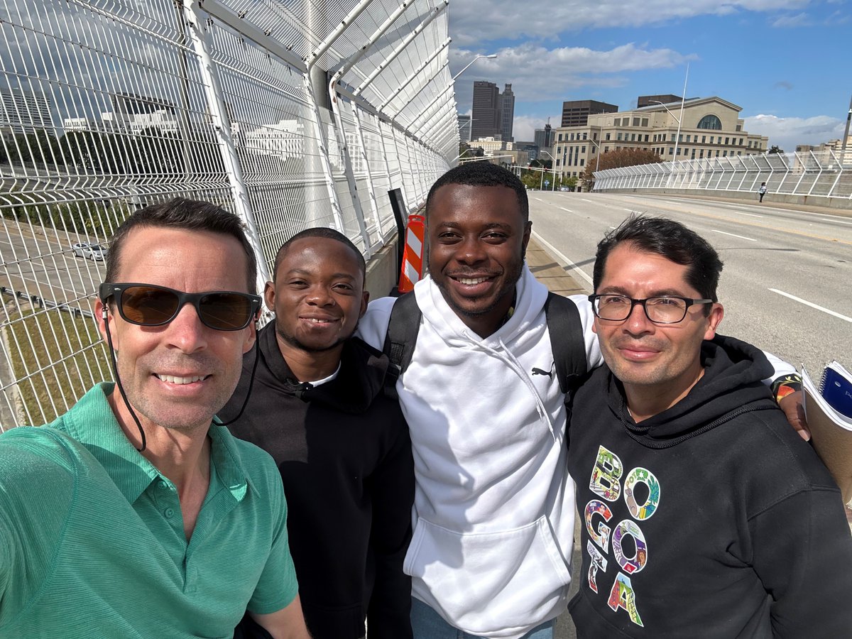 Before it got too chilly out, Dr. Luke Pangle &amp; Dr. Juan Pablo Rodriguez Sanchez toured the students in their GEOS8097 course around some of southeast Atlanta’s sustainable urban stormwater infrastructure installations, including rain gardens and curbside infiltration basins