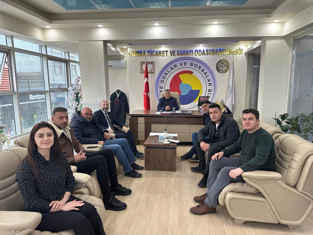 TOBB akreditasyon denetmeni Olcay Koca, Yönetim Kurulu Başkanımız Metin Kural ve Meclis Üyelerimizle, Akreditasyon Geliştirme Ziyareti kapsamında açılış toplantısını gerçekleştirdi.
